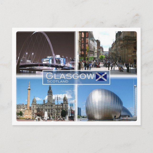 Postal GB Reino Unido - Escocia - Glasgow - (Anverso)