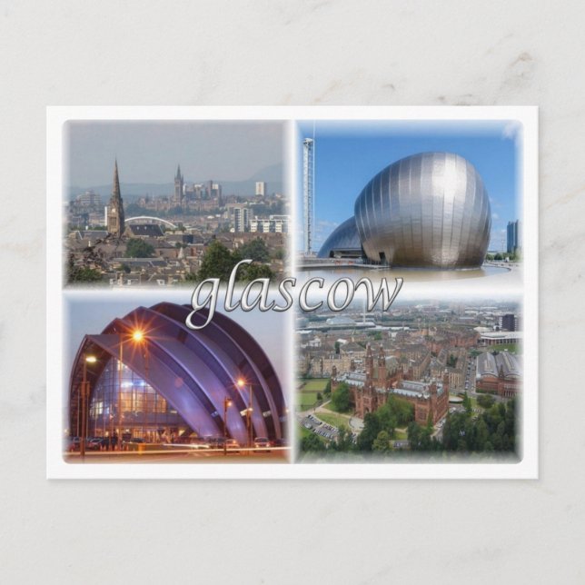 Postal GB Reino Unido - Escocia - Glasgow - (Anverso)