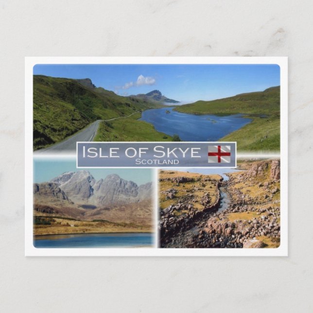 Postal GB Reino Unido - Escocia - La isla de Skye - (Anverso)