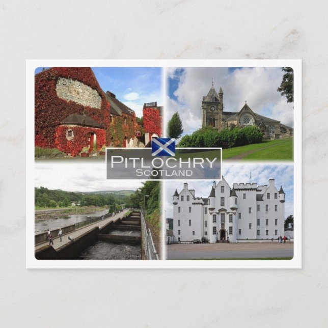 Postal GB Reino Unido - Escocia - Pitlochry - (Anverso)