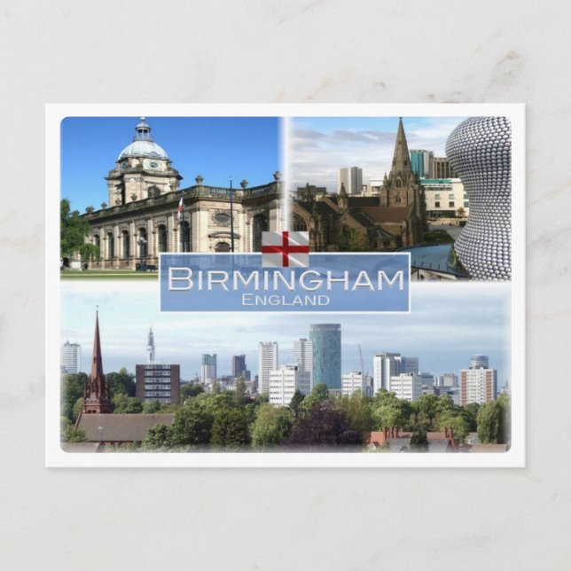Postal GB Reino Unido - Inglaterra - Birmingham - (Anverso)