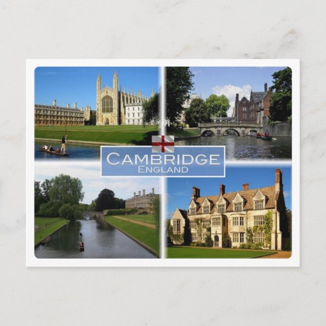 Postal GB Reino Unido - Inglaterra - Cambridge - (Anverso)