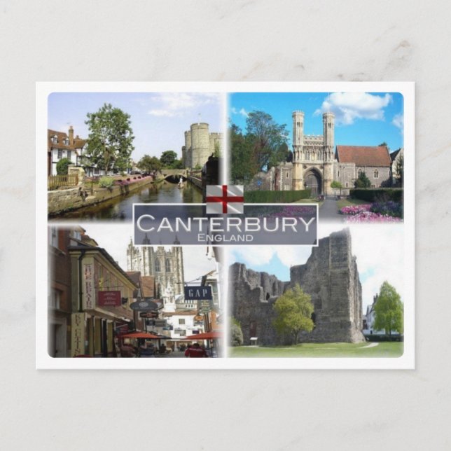 Postal GB Reino Unido - Inglaterra - Canterbury - (Anverso)