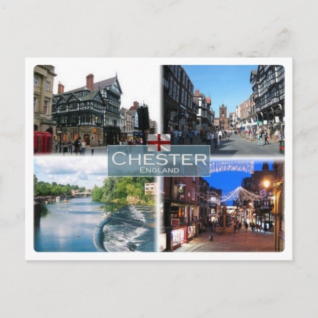 Postal GB Reino Unido - Inglaterra - Chester - (Anverso)
