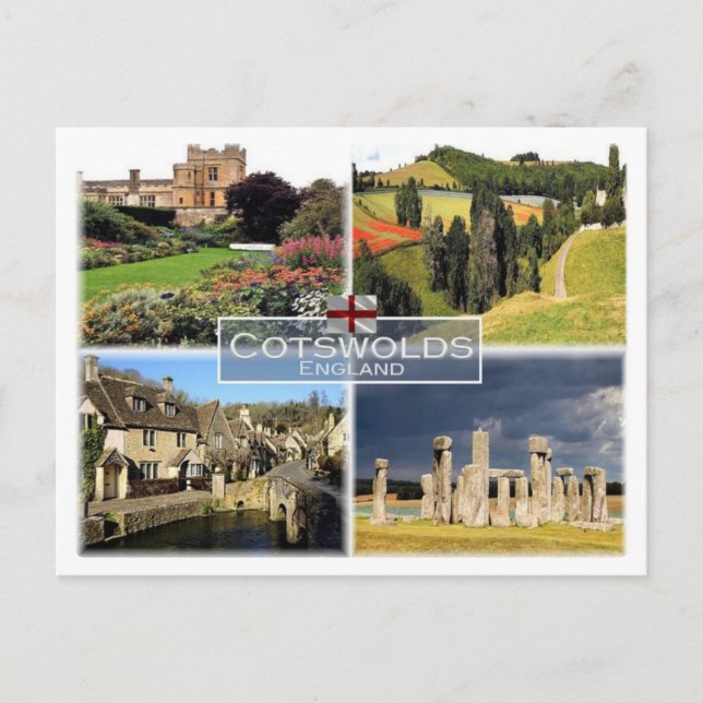 Postal GB Reino Unido - Inglaterra - Cotswolds - (Anverso)