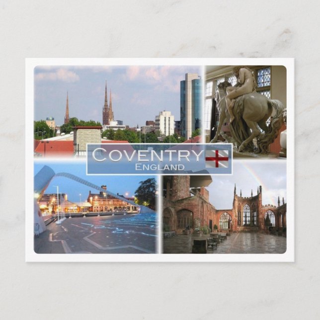 Postal GB Reino Unido - Inglaterra - Coventry - (Anverso)