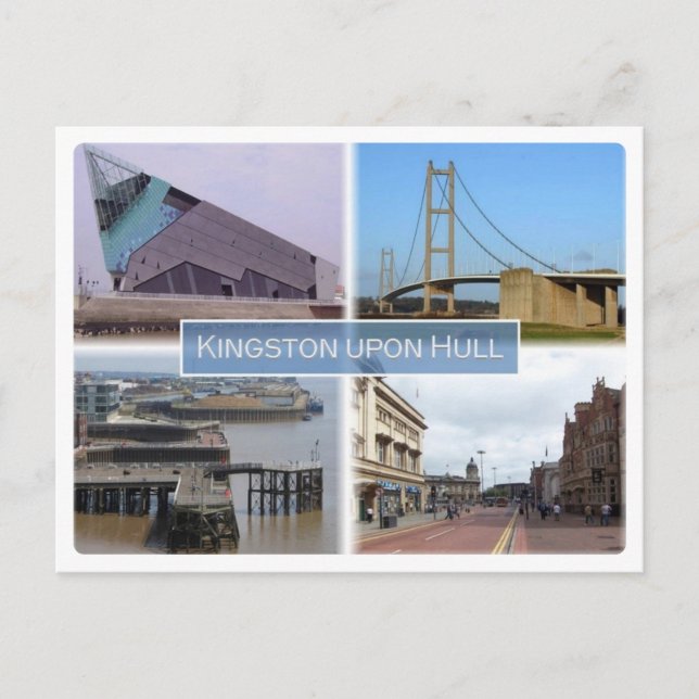Postal GB Reino Unido - Inglaterra - Kingston en Hull (Anverso)