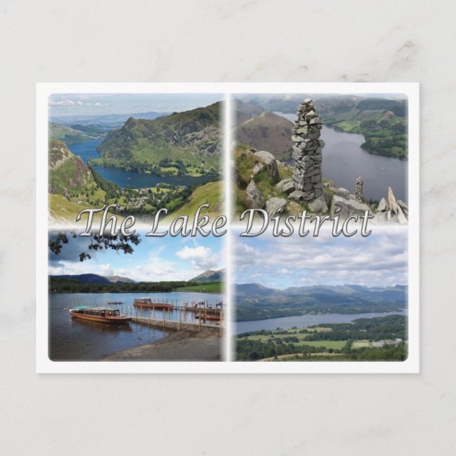 Postal GB Reino Unido - Inglaterra - Lake District N.P. (Anverso)