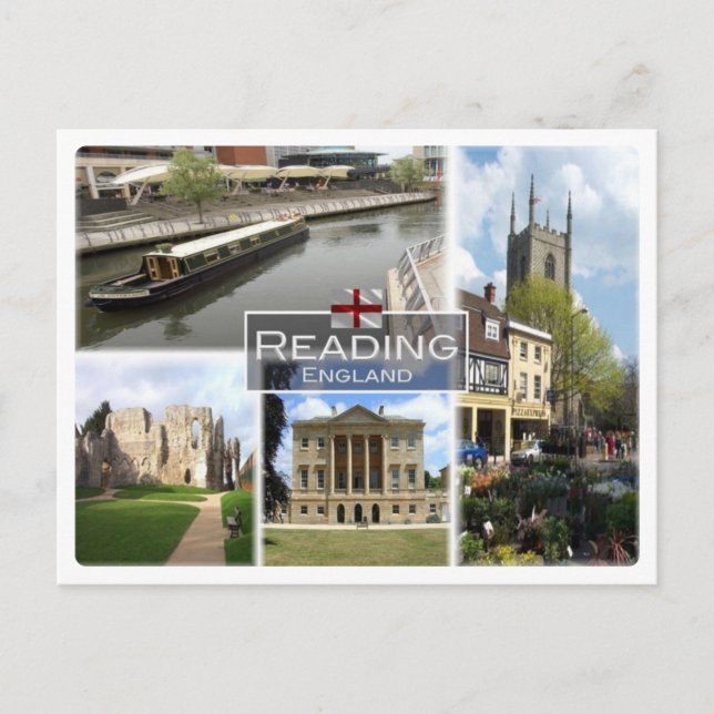 Postal GB Reino Unido - Inglaterra - Lectura - (Anverso)