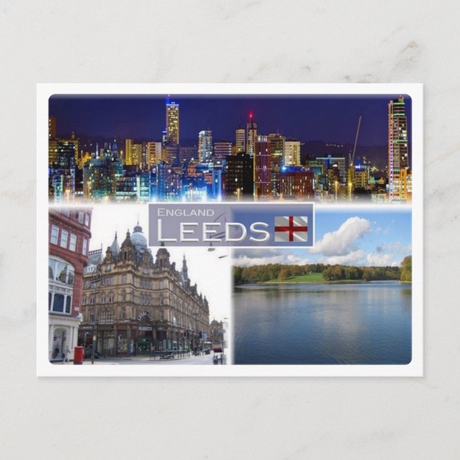 Postal GB Reino Unido - Inglaterra - Leeds - Yorkshire - (Anverso)