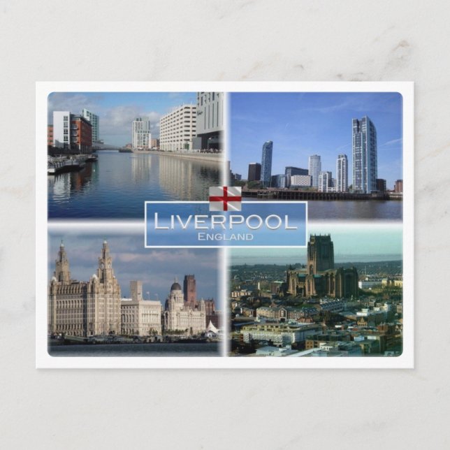 Postal GB Reino Unido - Inglaterra - Liverpool - (Anverso)