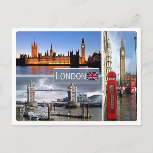 Postal GB Reino Unido - Inglaterra - Londres - (Anverso)