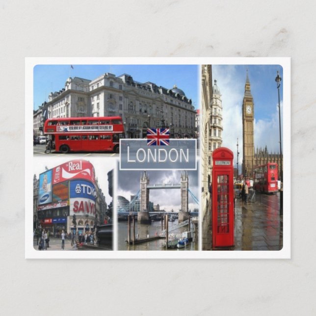 Postal GB Reino Unido - Inglaterra - Londres - (Anverso)