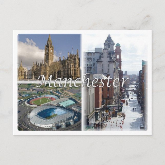 Postal GB Reino Unido - Inglaterra - Manchester - (Anverso)