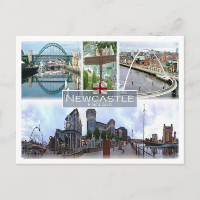 Postal GB Reino Unido - Inglaterra - Newcastle - (Anverso)
