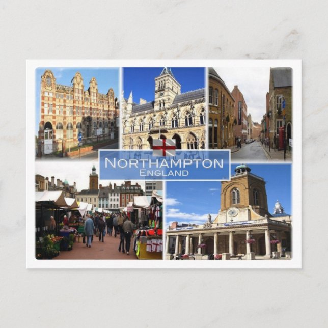 Postal GB Reino Unido - Inglaterra - Northampton - (Anverso)