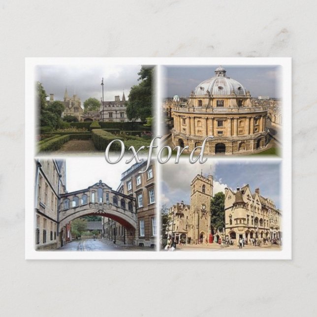 Postal GB Reino Unido - Inglaterra - Oxford - (Anverso)