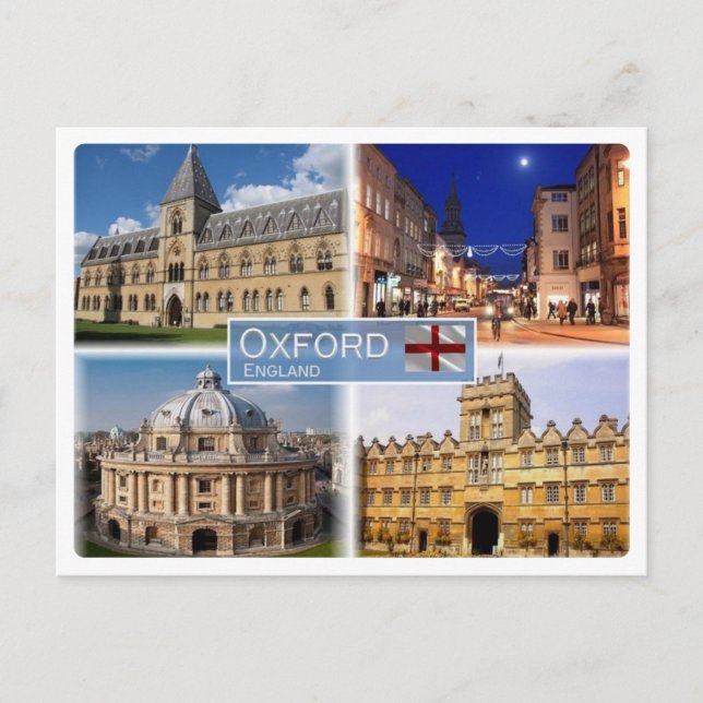 Postal GB Reino Unido - Inglaterra - Oxford - (Anverso)
