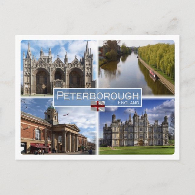 Postal GB Reino Unido - Inglaterra - Peterborough - (Anverso)