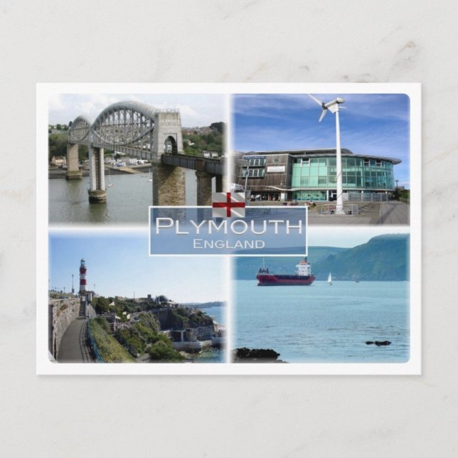 Postal GB Reino Unido - Inglaterra - Plymouth - (Anverso)