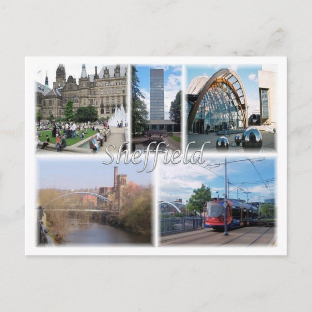 Postal GB Reino Unido - Inglaterra - Sheffield - (Anverso)