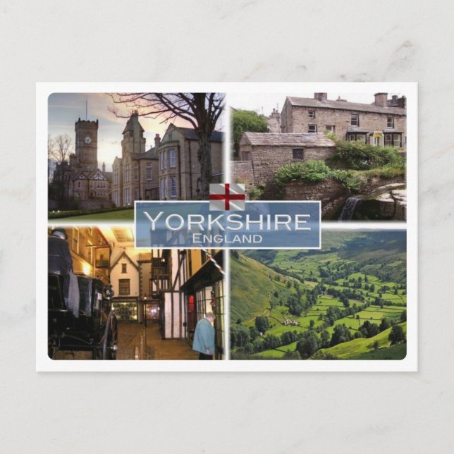 Postal GB Reino Unido - Inglaterra - Yorkshire - (Anverso)