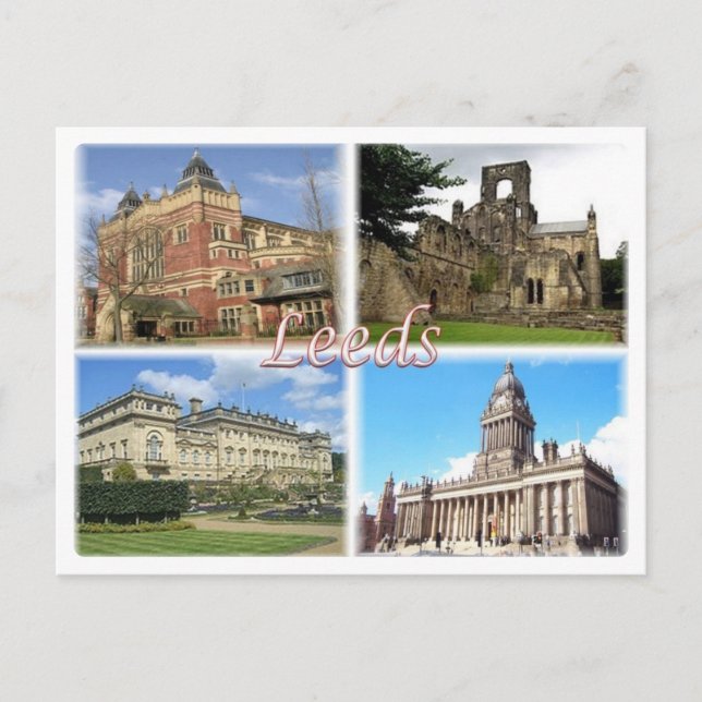 Postal GB Reino Unido - Inglaterra - Yorkshire - Leeds - (Anverso)