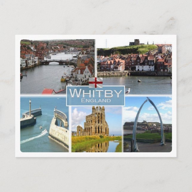 Postal GB Reino Unido - Inglaterra - Yorkshire - Whitby (Anverso)