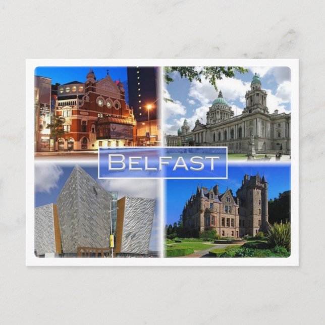 Postal GB Reino Unido - Irlanda del Norte - Belfast - (Anverso)