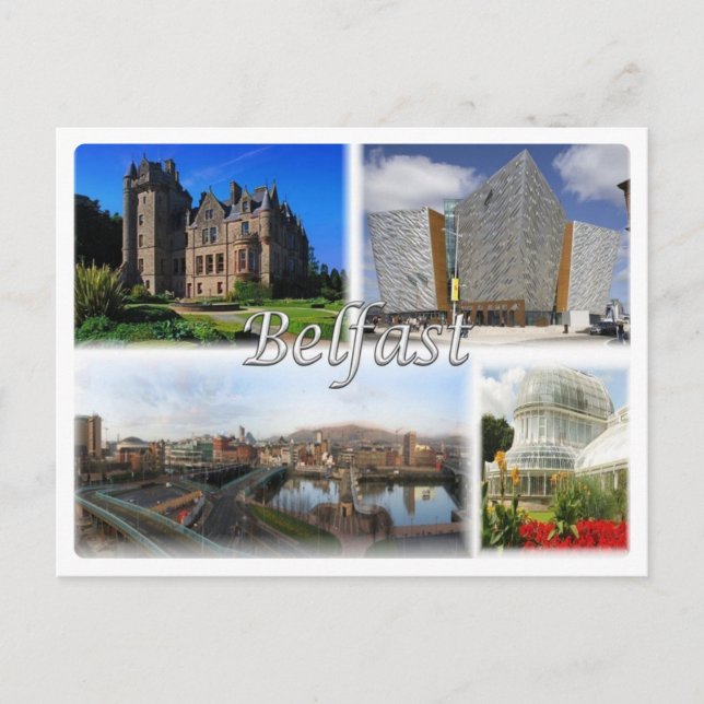 Postal GB Reino Unido - Irlanda del Norte - Belfast - (Anverso)