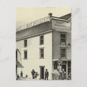 Postal GC Ormerod, the Boat Builder, Asbury Park, NJ