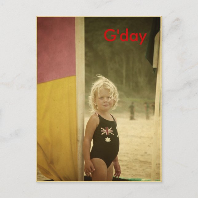 Postal G'day (Anverso)