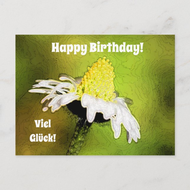 Postal Geburtstag (Anverso)