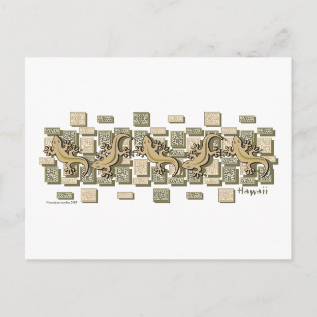 POSTAL GECKO (Anverso)