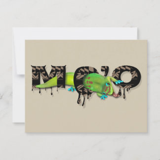 Postal Gecko en Hawaii