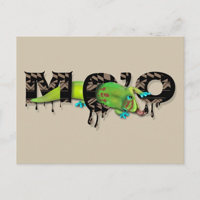 Postal Gecko en Hawaii (Anverso)