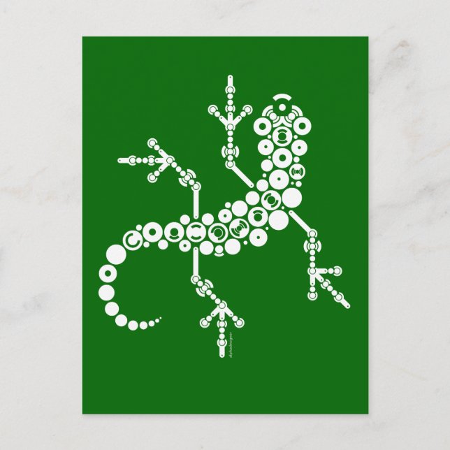 Postal Gecko inalámbrico (Anverso)