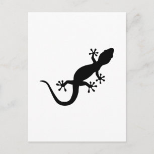 Postal Gecko negro