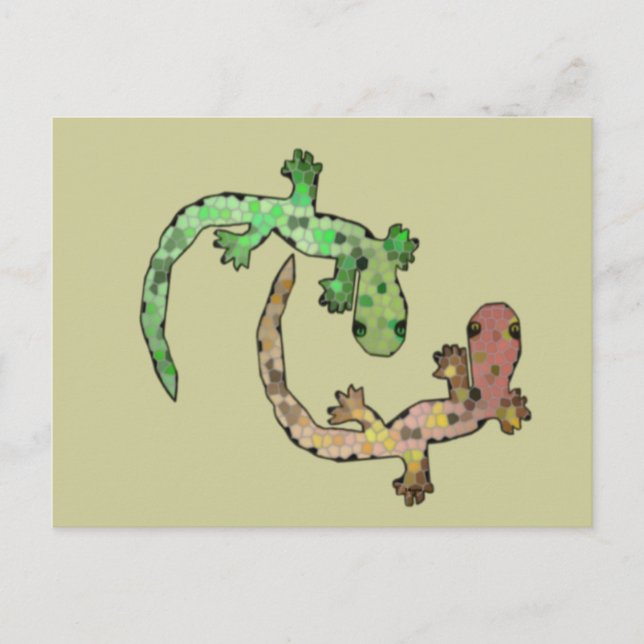 Postal Geckoland (Anverso)