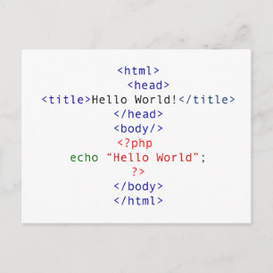 Postal Geek php Greeting