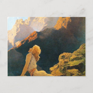 Postal Geese Salvaje De Maxfield Parrish