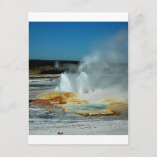 Postal Géiseres de Yellowstone