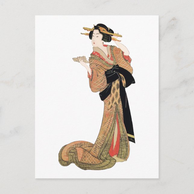 Postal Geisha (Anverso)