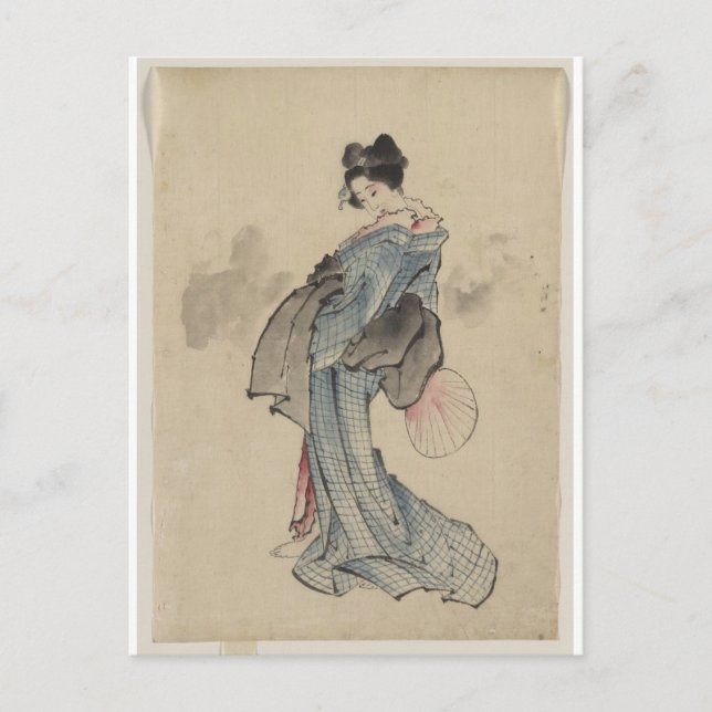 Postal Geisha (Anverso)