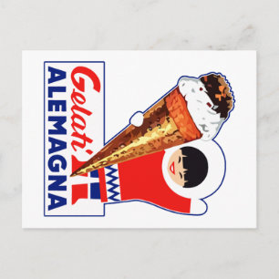 POSTAL GELATI ALEMAGNA