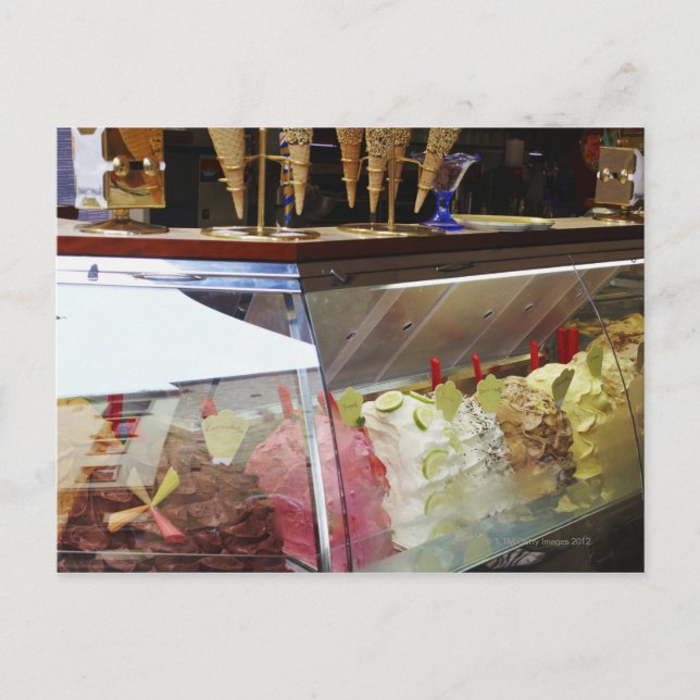 Postal Gelato italiano en funda de pantalla (Anverso)