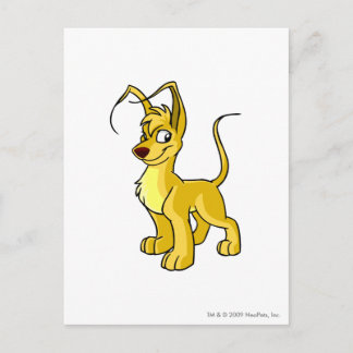 Postal Gelert Yellow