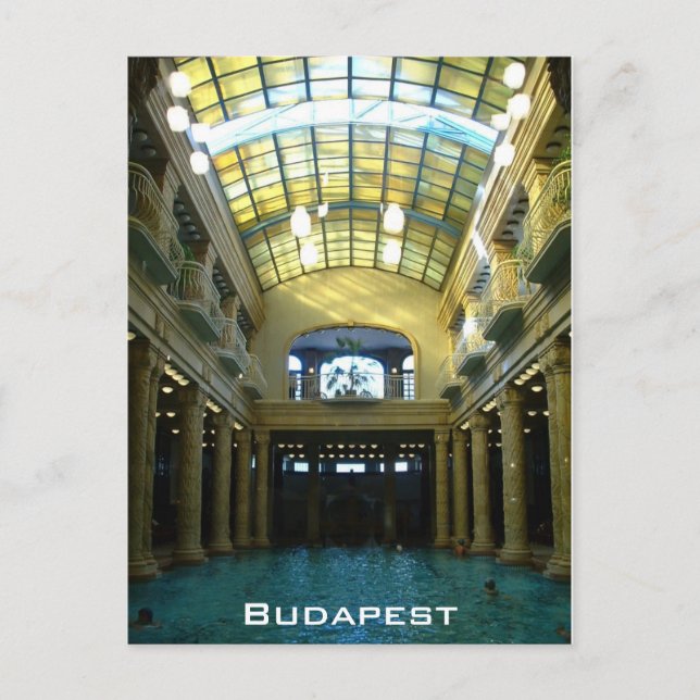 Postal Gellert Bath (Anverso)