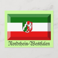 Gema de la bandera de Nordrhein-Westfalen