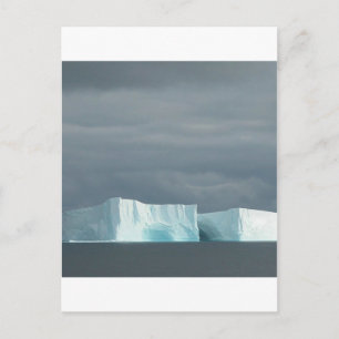 Postal Gemelos de Glaciares del Océano Naturaleza